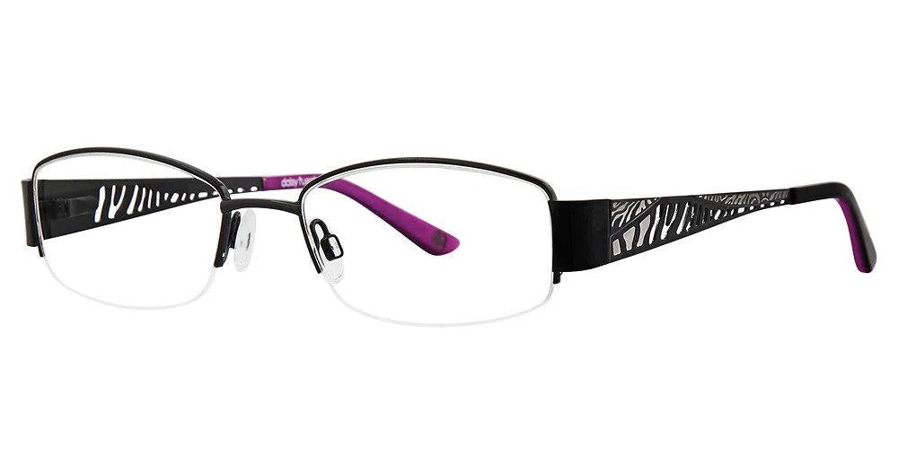 Daisy Fuentes DFCriselda Eyeglasses - Black - view 2